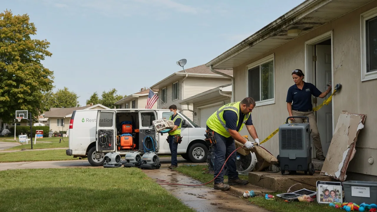 Water Damage Restoration in Telferner, TX near me